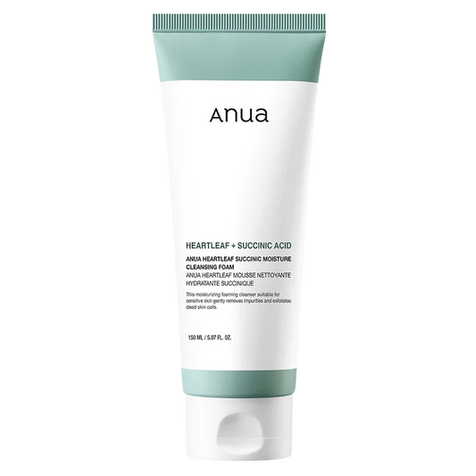 [ANUA] Heartleaf Succinic Moisture Cleansing Foam