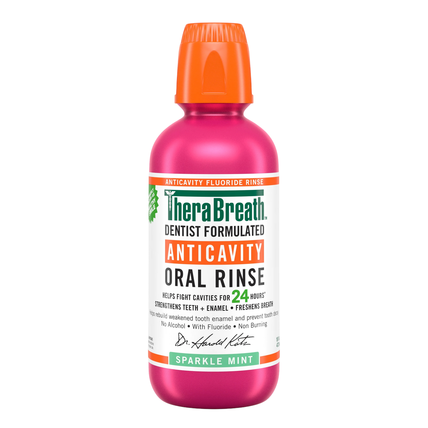 [THERABREATH] Anticavity Oral Rinse - Sparkle Mint