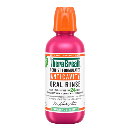 [THERABREATH] Anticavity Oral Rinse - Sparkle Mint